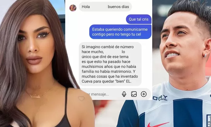 Chris Soifer se pronunció sobre romance con Christian Cueva