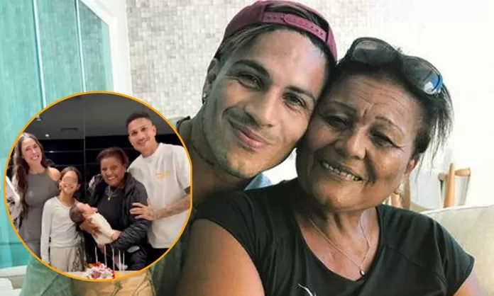 Doña Peta emocionada al conocer al hijo de Paolo Guerrero El mejor regalo