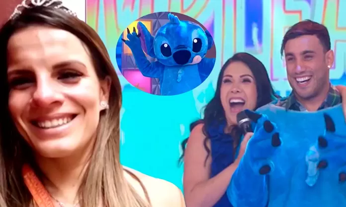 Said Palao Se Disfraz De Stitch Y Sorprendi A Alejandra Baigorria En