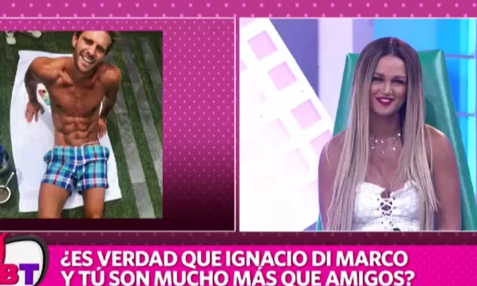 Entre Angie Arizaga e Ignacio Di Marco sí hubo beso reveló Reinaldo