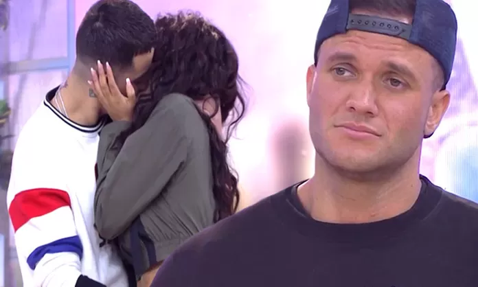 Fabio Agostini tuvo inesperada reacción al ver beso entre Mayra Goñi y