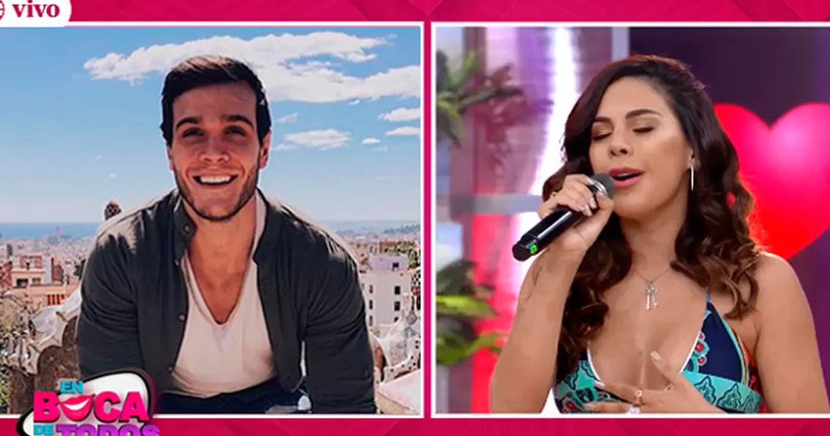 Stephanie Valenzuela dedicó romántica canción a Mario Irivarren