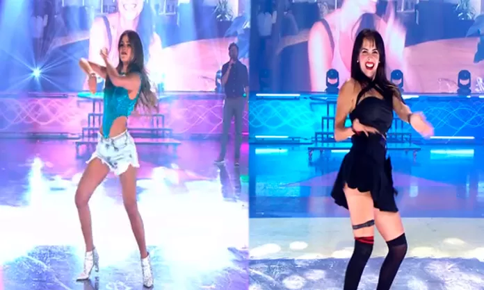 Rosángela Espinoza y Luciana Fuster el tremendo baile que generó