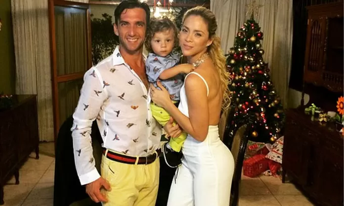 Sheyla Rojas y Antonio Pavón celebraron juntos la Navidad