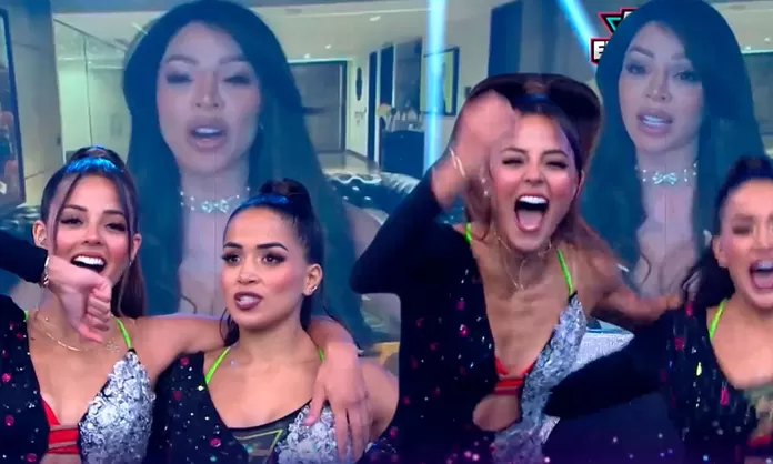 Sheyla Rojas Qued Encantada Con El Baile De Luciana Fuster Frente A