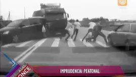 	<p>Imprudencia en las calles</p>