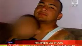 Asesinan de diez balazos a amigo de cantante John Kelvin en el Callao
