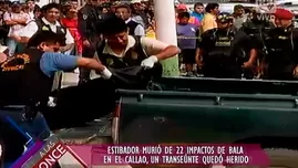 Asesinan un estibador de 22 impactos de bala en el Callao