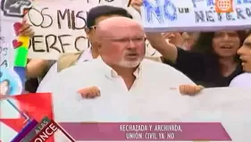 Así reaccionaron los congresistas tras rechazo de proyecto de Unión Civil