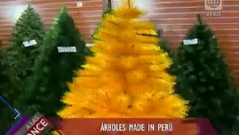 	<p>Así se fabrica un árbol de Navidad hecho en Perú.</p>