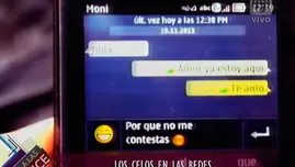 Celos en las redes sociales 