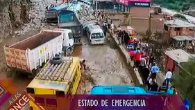 Chosica en estado de emergencia por huaicos