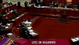 Conoce las leyes que no han sido reglamentadas