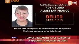 	<p>Candidatos a regidores y alcaldía presentan serios antecedentes</p>