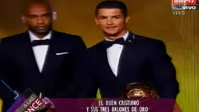 Cristiano Ronaldo ya tiene su tercer Balón de Oro