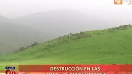 	<p>Las Lomas de Mangomarca está siendo destruido</p>