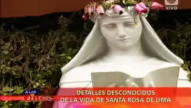 Detalles desconocidos de la vida de Santa Rosa de Lima 