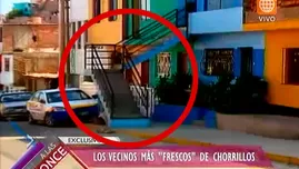 	<p>Vecinos denuncian construcción indebida de escaleras</p>