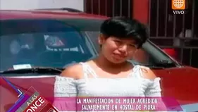 Esta es la aterradora declaración de la mujer agredida en Piura