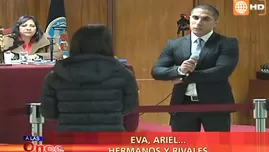 	<p>Eva Bracamonte y Ariel</p>