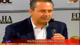 Falleció candidato a la presidencia de Brasil en accidente aéreo 