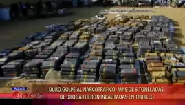 	<p>Más de seis toneladas de droga incautadas en Trujillo.</p>