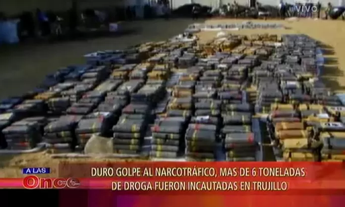 Golpe al narcotráfico: Más de 6 toneladas de droga incautadas en Trujillo
