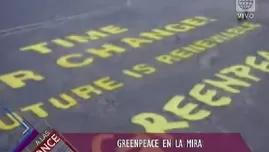 	<p>Greenpeace en la mira de la justicia por daño a Líneas de Nazca.</p>