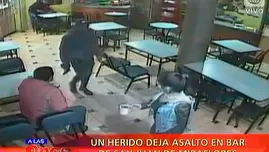 	<p>Delincuentes disparan a un comensal</p>