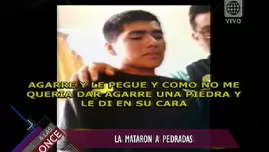 	<p>Joven mesera fue asesinada a pedradas por su expareja en Huachipa.</p>