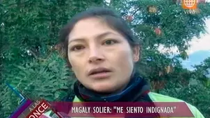 Magaly Solier: "No estoy loca para denunciar a cualquier persona"