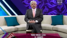 "Mario Vargas Llosa" defiende a capa y espada gobierno de Humala