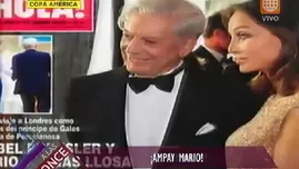 	<p>Mario Vargas Llosa e Isabel Preysler fotografiados juntos en Madrid.</p>