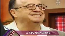 	<p>M&eacute;xico le dio el &uacute;ltimo adi&oacute;s a nuestro querido Chespirito.</p>