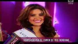 	<p>Miss Honduras: Conmoci&oacute;n y llanto por muerte de Mar&iacute;a Jos&eacute; Alvarado.</p>