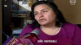 	<p>Mujer denuncia negligencia médica en Hospital Guillermo Almenara.</p>