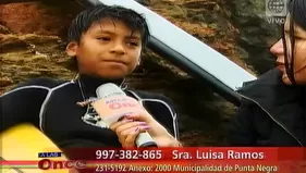 Niño surfista lucha contra una enfermedad congénita y pide ayuda