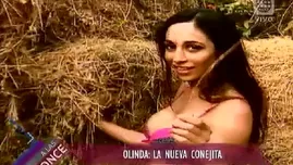 	<p>Olinda Casta&ntilde;eda, la nueva conejita Playboy, en un video de infarto.</p>