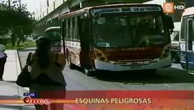 A las Once: Conoce las esquinas peligrosas