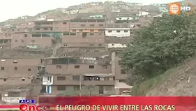 El peligro de vivir entre las rocas