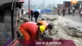 Pobladores de Chosica viven pesadilla por huaicos