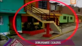 ¿Qué pasó con la escalera del escándalo en Chorrillos?