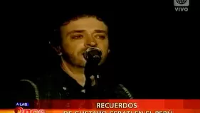 Recuerdos de Gustavo Cerati en el Perú