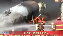 	<p>Reportera Arequipeña muere tras explosión de cisterna</p>