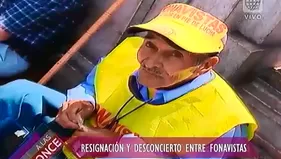 Resignación y descontento entre miles de fonavistas