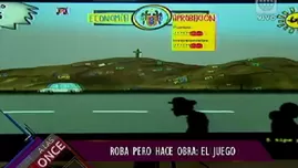 "Roba pero hace obra", el juego