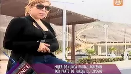 	<p>San Miguel: Mujer denunci&oacute; brutal agresi&oacute;n de pareja en gimnasio p&uacute;blico.</p>