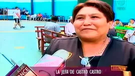 	<p>La jefa de Castro Castro</p>