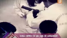 	<p><span class="caps">SJL</span>: Las dos hip&oacute;tesis del asesinato a dos vigilantes de colegio.</p>