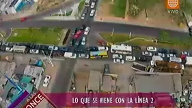 ¿Las vías de Lima están preparadas para obras de la Línea 2 del metro?